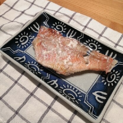 赤魚がふっくらとしてとってもおいしかったです☆塩麹に浸けて焼くだけで簡単なのも嬉しいです♪